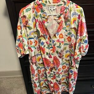 Crosby by Mollie Burch Multicolor Floral Dress